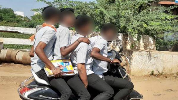 தூத்துக்குடியில் பைக் ஓட்டிய 2 சிறுவர்கள் பெற்றோர்கள் மீது போலீசார் வழக்கு பதிவு!!
