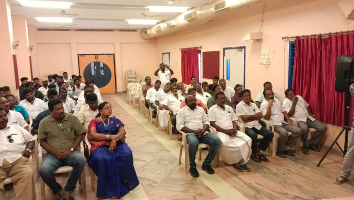தூத்துக்குடியில், முத்துக்குளித்துறை பரதர் நலச்சங்க ஆலோசனைக் கூட்டம்!!