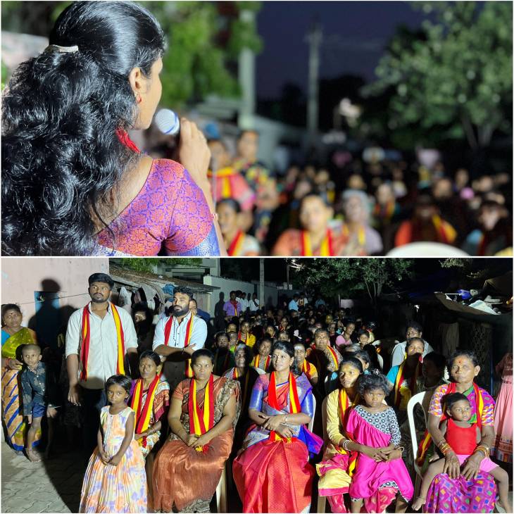 தூத்துக்குடியில் அமைச்சருடைய வார்டு பகுதி பொதுமக்கள் மாவட்ட பொறுப்பாளர் அஜிதா ஆக்னல் தலைமையில் தவெக வில் ஐக்கியம்!!