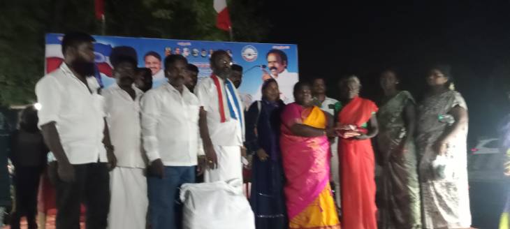 எம.எல்.ஏ. ஜெகன் மூர்த்தியார் பிறந்தநாளையொட்டி ஏழை எளியவர்களுக்கு நலத்திட்ட உதவிகள் வழங்கும் விழா - மாநகர் மாவட்ட தலைவர் மாரிச்செல்வம் தலைமையில் நடைபெற்றது!! 