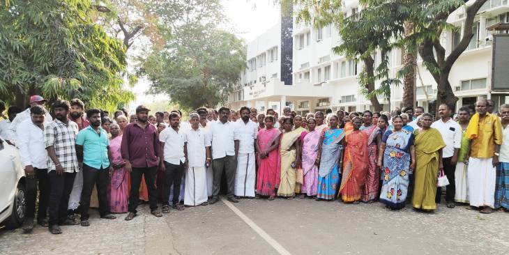 எம்எல்ஏ சண்முகையா குறித்து அவதூறு பரப்பிய முன்னாள் ஊராட்சி மன்ற தலைவர் உள்ளிட்டோர் மீது எஸ்பி அலுவலகத்தில் புகார் மனு!!