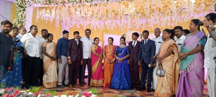 3 வது வார்டு கவுன்சிலர் ரெங்கசாமி இல்ல விழா - அமைச்சர் கீதா ஜீவன் நேரில் வாழ்த்து!!