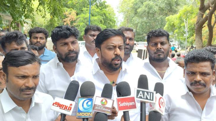 ஒட்டப்பிடாரம் எம்.எல்.ஏ., விற்கு முக்கிய பிரதிநிதித்துவம் கிடைத்து விட கூடாது என்று தவறான செய்திகளை பரப்பி வருகிறார்கள் - தமிழர் விடுதலைக் களம் தலைவர் ராஜ்குமார் பரப்பு குற்றச்சாட்டு!!