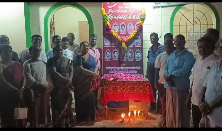 துப்பாக்கி சூட்டில் பலியான தியாகிகளுக்கு பாண்டியபதி பரதவர் நல சங்கம், அனைத்து பரத குல ஊர்நலக்கமிட்டி, பாண்டியபதி 16ம் மாமன்னர் தேர்மாறன் மீட்புக்குழு சார்பில் 7ம் ஆண்டு வீரவணக்கம்!!