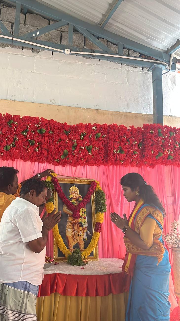 தூத்துக்குடியில் மாவீரர் பேரரசர் பெரும்பிடுகு முத்தரையரின் 1350 வது சதய விழா - தவெக பொறுப்பாளர் அஜிதா ஆக்னல் மரியாதை!!