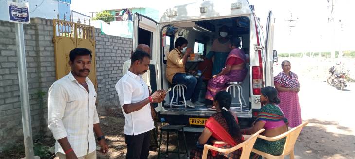 தூத்துக்குடி மாநகராட்சி 50 வது வார்டில் காசநோய் இல்லா தமிழ்நாடு டிஜிட்டல் எக்ஸ்ரே மூலம் காசநோய் கண்டறியும் விழிப்புணர்வு முகாமினை கவுன்சிலர் சரவணகுமார் தொடங்கி வைத்தார்!!