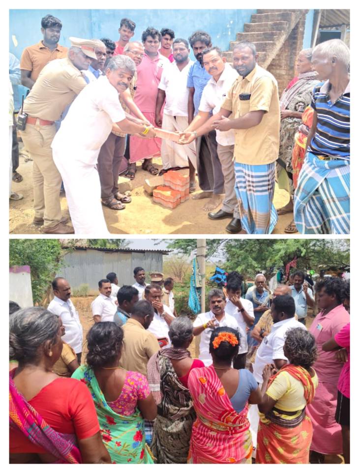 ஒட்டப்பிடாரம் சண்முகையா எம்எல்ஏ தென்னம்பட்டி ஊராட்சி கோபாலபுரம் கிராமத்தில் ரூ.16.51 லட்சம் மதிப்பீட்டில் பேவர் பிளாக் அமைக்கும் பணியினை தொடங்கி வைத்தார்!!