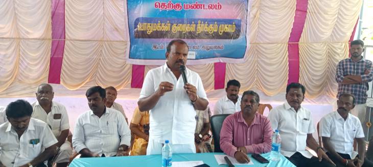 தூத்துக்குடி மாநகராட்சி தெற்கு மண்டலத்தில் பொதுமக்கள் குறைதீர்க்கும் முகாம் மேயர் தலைமையில் நடைபெற்றது!!