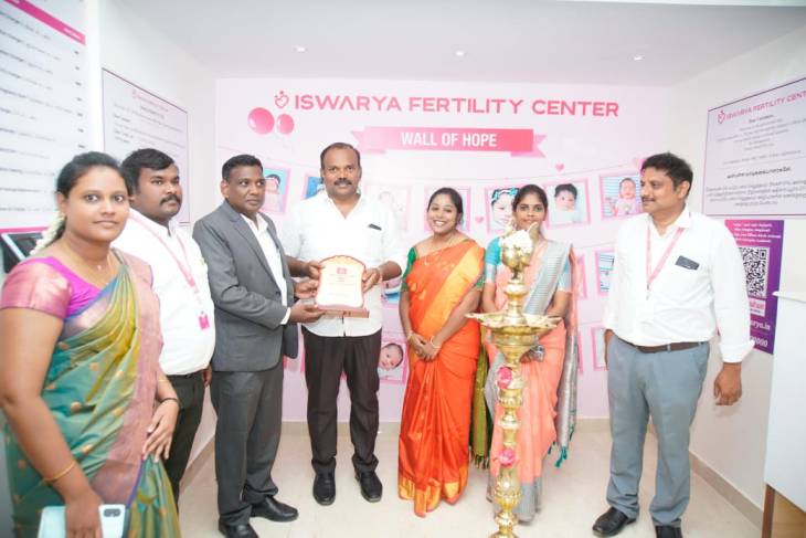 தூத்துக்குடி பாளை ரோட்டில் ஐஸ்வர்யா கருத்தரித்தல் மையத்தின் புதிய கிளை திறப்பு விழா - மேயர் ஜெகன் பெரியசாமி பங்கேற்பு!!