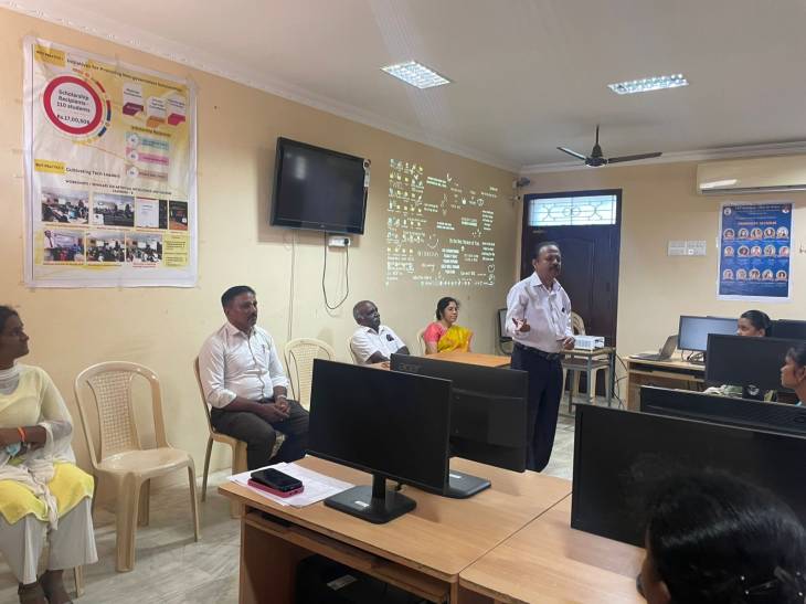 தூத்துக்குடி APC மகாலட்சுமி மகளிர் கல்லூரியில் Python நிரலாக்கச் சான்றிதழ் பாடநெறி துவக்கம்!!
