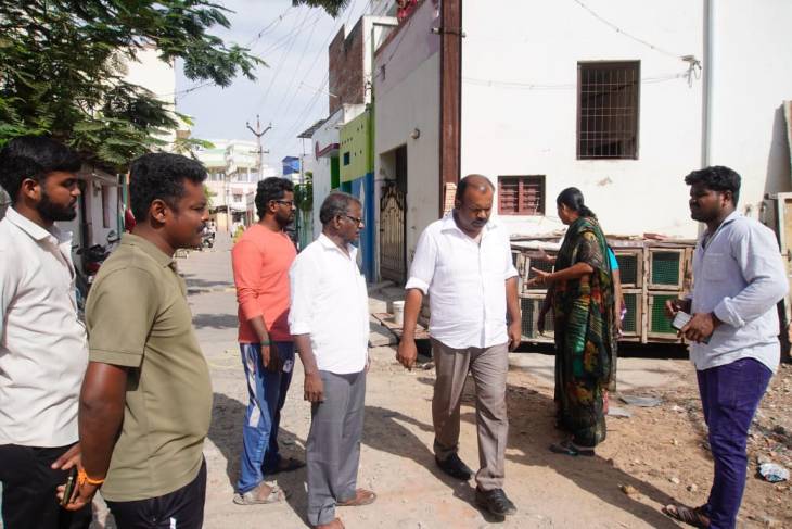 தூத்துக்குடி மாநகராட்சி பகுதிகளில் மழைநீர் தேங்காமல் இருக்க பல்வேறு நடவடிக்கைகள் எடுக்கப்பட்டு வருகிறது - மேயர் ஜெகன் பெரியசாமி!!