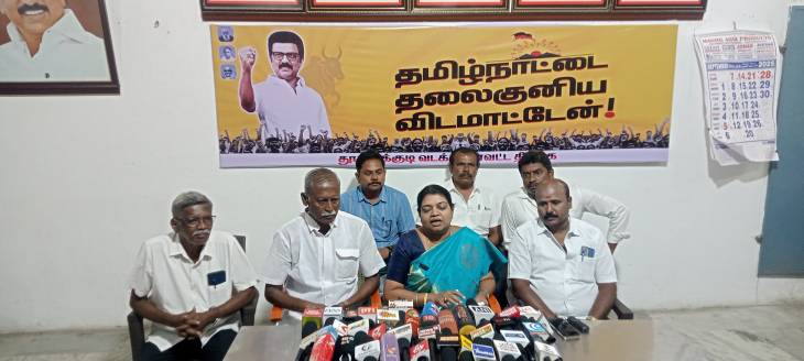 நடிகா் விஜய் கட்சியில் கட்டுப்பாடு, கண்ணியம் இல்லை தலைமை கட்டுப்பாட்டோடு கூட்டத்தை நடத்த வேண்டும் விரைவில் கற்று கொள்வார் தூத்துக்குடியில் அமைச்சர் கீதாஜீவன் பரபரப்பு பேட்டி!!