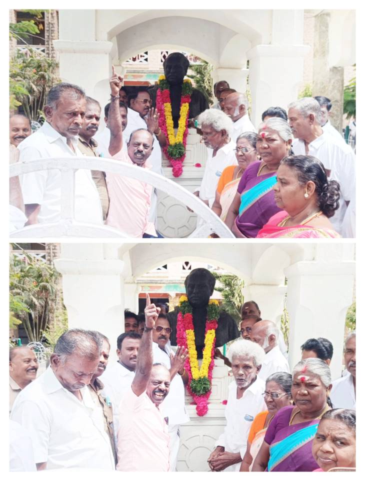 தூத்துக்குடியில் அறிஞர் அண்ணா பிறந்தநாளை முன்னிட்டு முன்னாள் அமைச்சர் சி.த. செல்லப்பாண்டியன் தலைமையில் மரியாதை!!
