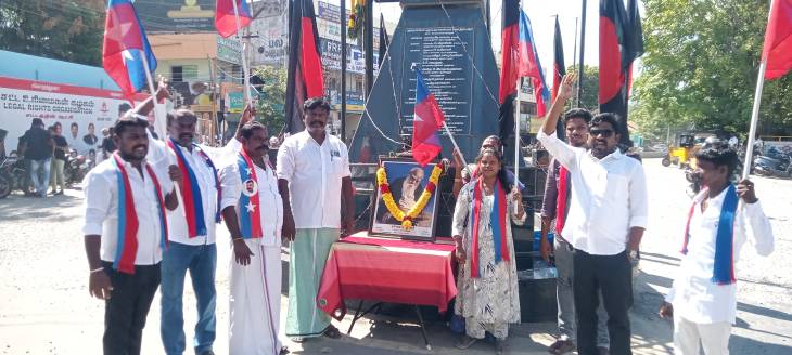 தந்தை பெரியார் பிறந்தநாளை முன்னிட்டு விசிக சார்பில் தூத்துக்குடியில் மரியாதை!!