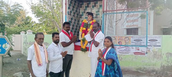 இரட்டைமலை சீனிவாசனாரின் 180ஆவது நினைவு நாளில் புரட்சி பாரதம் கட்சி உறுதிமொழி!!
