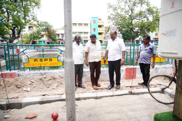 தூத்துக்குடி தெப்பக்குளம் புது முகம் பெறுகிறது – மேயர் ஜெகன் பெரியசாமி அதிரடி ஆய்வு!!
