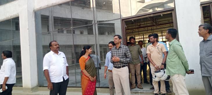 தூத்துக்குடியில் புதிய இஎஸ்ஐ மருத்துவமனை – கட்டுமானப் பணிகளை நேரில் ஆய்வு செய்த கனிமொழி கருணாநிதி!!
