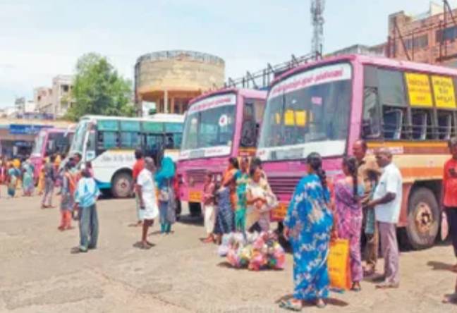 தூத்துக்குடி நகர விடியல் பேருந்து 57 D – இன்று மட்டும் சேவை நிறுத்தம் : பொதுமக்கள் அவதி!!