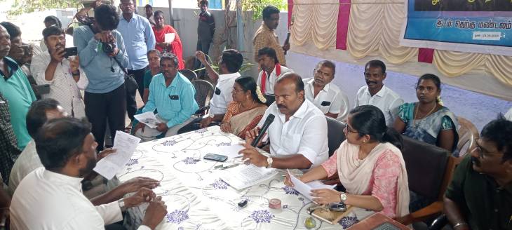 மேயர் ஜெகன் பெரியசாமி மக்கள் குறைதீர்க்கும் முகாமை தெற்கு மண்டலத்தில் தொடங்கி வைத்தார்!!
