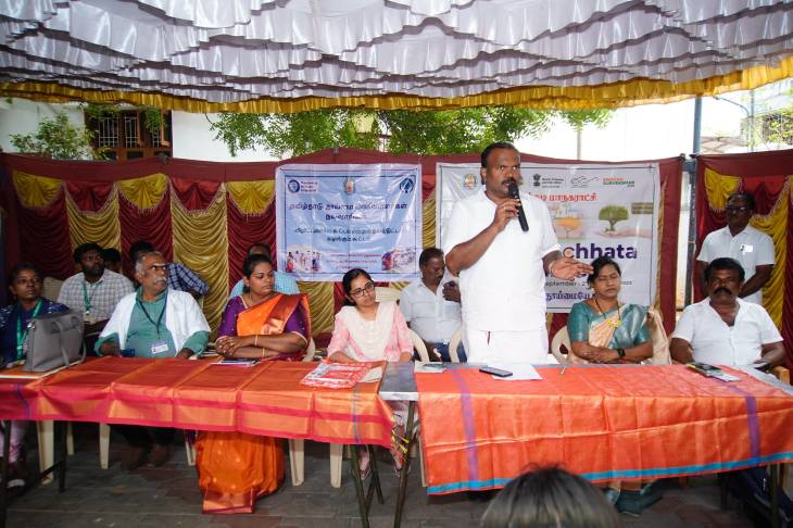 சாலை ஓர வியாபாரிகளுக்கான கடன் மற்றும் அடையாள அட்டை வழங்கும் முகாம் – மேயர் ஜெகன் பெரியசாமி பார்வையிட்டார்!!
