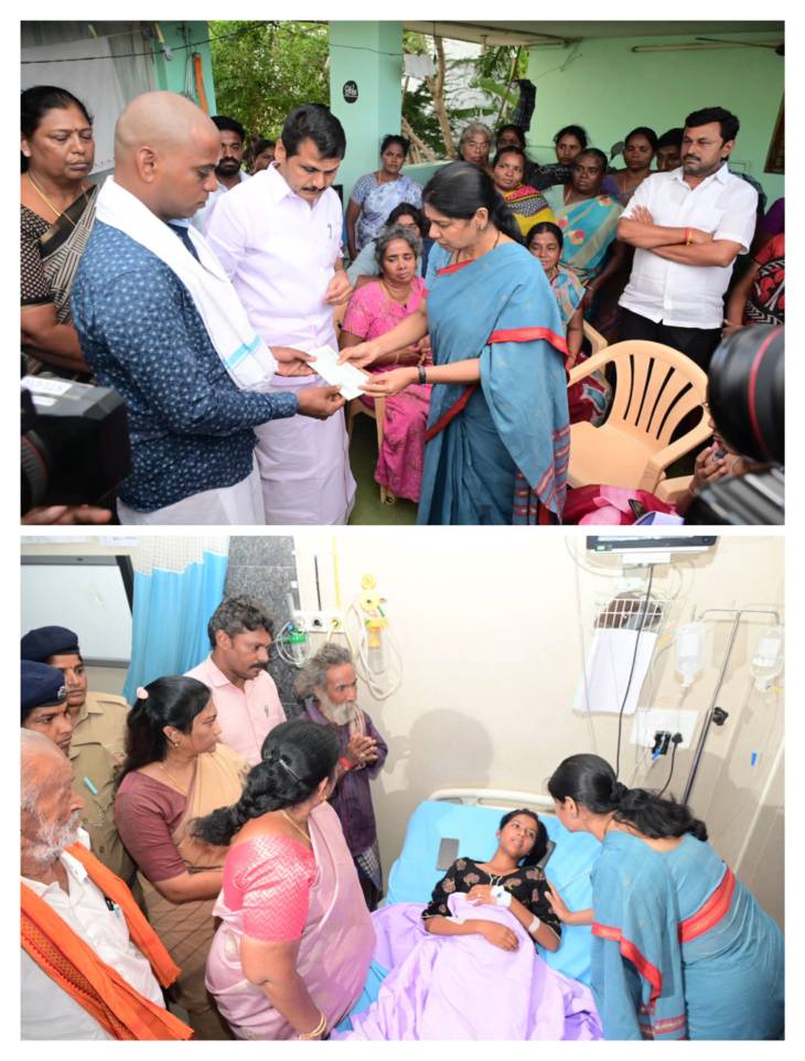 “கரூர் துயரத்தில் முதல்வர் ஸ்டாலின் எண்ணத்தை செயலாக்கிய கனிமொழி – கடமை உணர்வின் முன்னுதாரணம்”