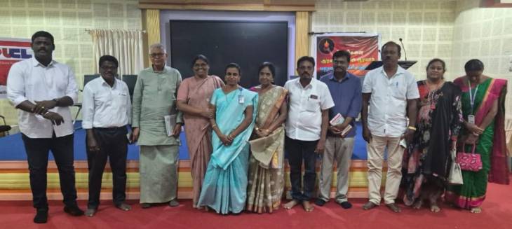 தூய மரியன்னை கல்லூரியில் மாநில அளவிலான கருத்தரங்கு: “பசுமையான, பாதுகாப்பான எதிர்காலத்திற்கான காலநிலை நடவடிக்கைகள்” குறித்து விழிப்புணர்வு!!