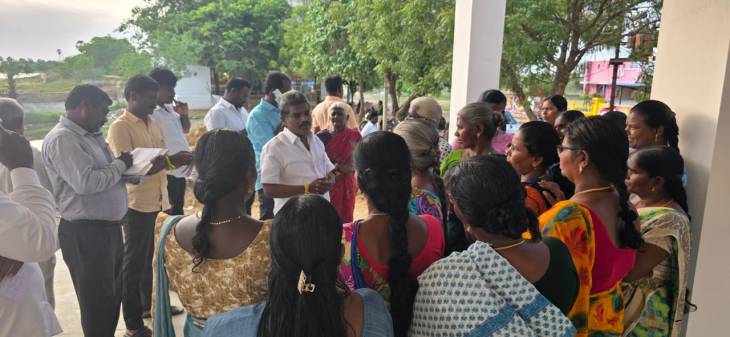 நீர்த்தேக்கம் முதல் நிழற்குடை வரை – ஒட்டப்பிடாரத்தில் வளர்ச்சி ஒளி பரப்பும் சண்முகையா எம்எல்ஏ!!
