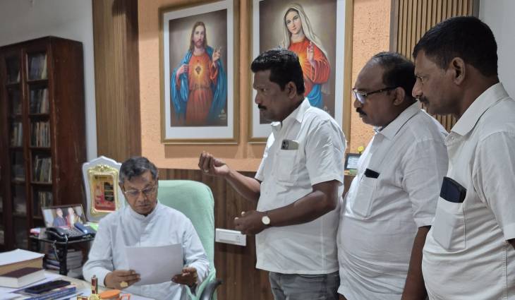 அருட்தந்தையர்கள் அரசியல் பரப்புரையிலிருந்து விலக வேண்டும் – தூத்துக்குடி ஆயரிடம் பாண்டியபதி பரதவர் நல தலைமைச் சங்கம் கோரிக்கை!!
