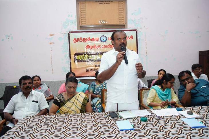 தூத்துக்குடி வளர்ச்சி திட்டங்கள் வேகத்தில் — மக்கள் மனுக்களுக்கு உடனடி தீர்வு வழங்குவோம்: மேயர் ஜெகன் பெரியசாமி உறுதி!!