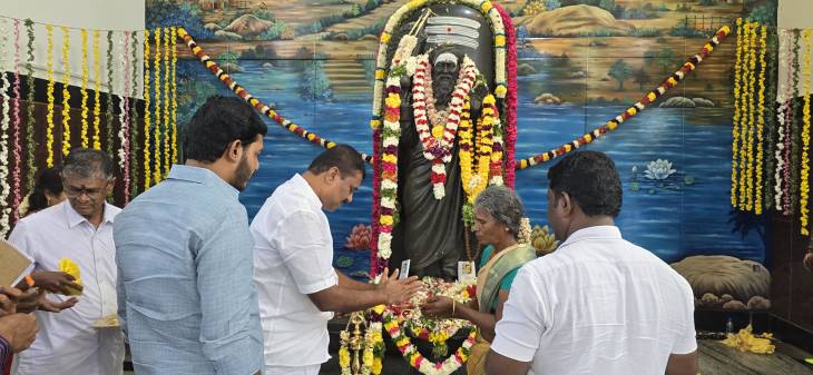 விளாத்திகுளம் எம்எல்ஏ மார்கண்டேயன் – ஜெயந்தி விழாவிலும் திருமண நிகழ்விலும் பங்கேற்பு!!

