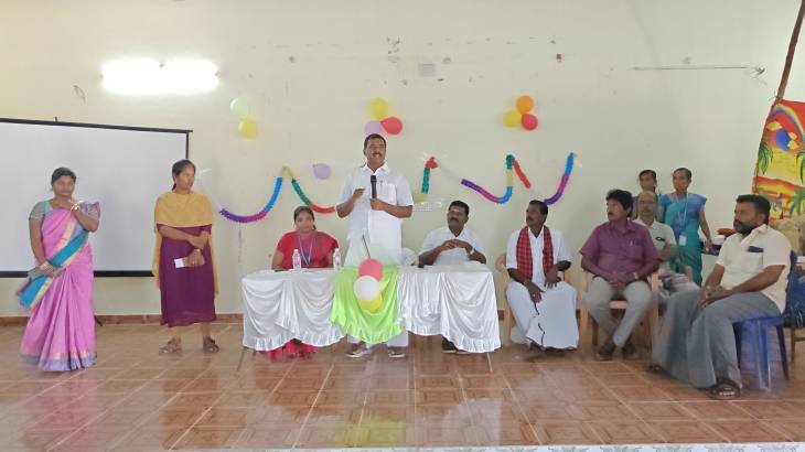 G.V. மார்கண்டேயன் எம்எல்ஏ தலைமையில் சூரங்குடியில் மாற்றுத்திறனாளிகள் நலத்துறை மாதாந்திர ஆய்வுக்கூட்டம்!!