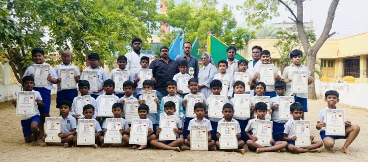 தூத்துக்குடியில் கராத்தே சிறப்பு பயிற்சி முகாமில் மாணவர்கள் திறமைகள் வெளிப்பாடு!!