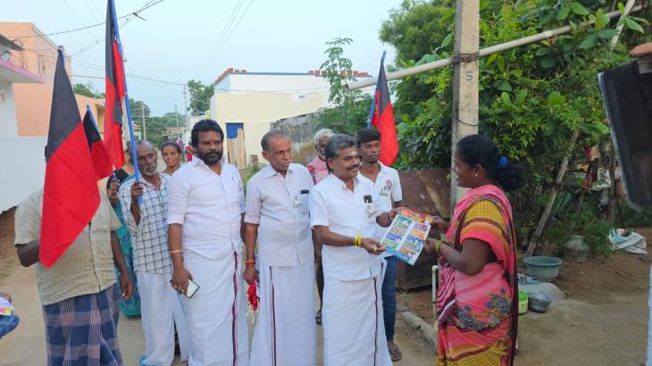“என் வாக்குச்சாவடி… வெற்றி வாக்குச்சாவடி” – ஒட்டப்பிடாரம் மேற்குப் ஒன்றியத்தில் பூத் கமிட்டி ஆலோசனை!!