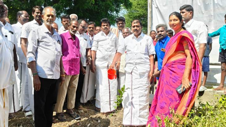 எம்எல்ஏ G.V.மார்கண்டேயன் தொடங்கி வைத்த கீழச்செய்த்தலையில் 10,000 பனை விதைகள் நடும் பசுமை இயக்கம்!!