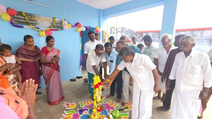 கருங்குளம்–விளாத்திகுளம் வளர்ச்சி பணிகள்: புதிய கட்டிடங்களை திறந்து வைத்தார் ஒட்டப்பிடாரம் எம்எல்ஏ எம்.சி.சண்முகையா!!