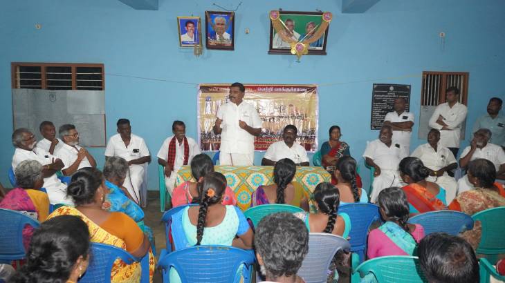 “என் வாக்குச்சாவடி – வெற்றி வாக்குச்சாவடி” நிகழ்வில் எம்.எல்.ஏ மார்கண்டேயன் பங்கேற்பு!!