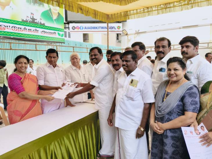 2026 சட்டமன்றத் தேர்தல்: தூத்துக்குடி தொகுதியில் அதிமுக சார்பில் பகுதி செயலாளர் ஜெய் கணேஷ் விருப்பமனு!!