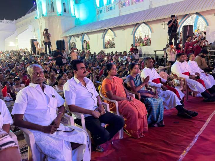 கிறிஸ்துமஸ் விழாவில் அமைச்சர் கீதாஜீவன் நலத்திட்ட உதவிகள் வழங்கல் – “அன்பும் சேவையும் சமத்துவத்திற்கான பாதை”