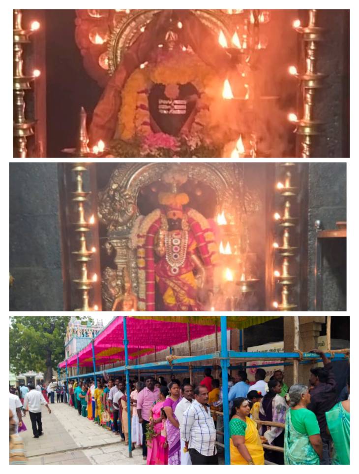 ஆங்கில புத்தாண்டை முன்னிட்டு தூத்துக்குடியில் சிவன், பெருமாள், மாரியம்மன் கோவில்களில் அதிகாலை சிறப்பு பூஜைகள் – ஆயிரக்கணக்கான பக்தர்கள் தரிசனம்!!