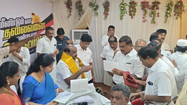 தேர்தல் அறிக்கையில் விளாத்திகுளம் குரல்! எம்பி. கனிமொழி தலைமையிலான குழுவிடம் எம்எல்ஏ மார்கண்டேயன் கோரிக்கை மனு!!