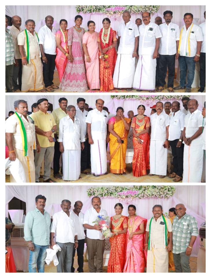 அமைச்சர் கீதா ஜீவன், வணிகர் பேரமைப்பு தலைவர் ஏ.எம். விக்கிரமராஜா, மேயர் ஜெகன் பெரியசாமி பங்கேற்பு – நிவேதா பூப்புனித நீராட்டு விழா சிறப்பாக நடைபெற்றது!!