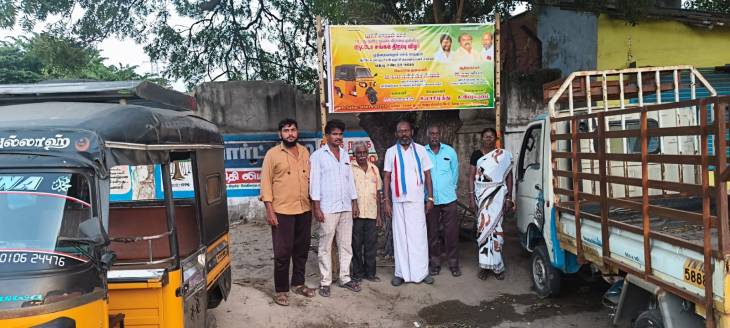 புரட்சி பாரதம் கட்சி 48வது ஆண்டு துவக்க விழா: தூத்துக்குடியில் ஆட்டோ சங்க புதிய பெயர்ப் பலகை திறப்பு!!