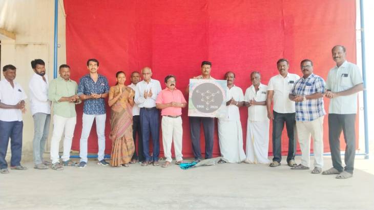 60 ஆண்டுகள் கல்விச்சேவைக்கு வைரவிழா: தருவைகுளம் அரசு மேல்நிலைப்பள்ளி சிறப்பு இலச்சினை வெளியீடு!!