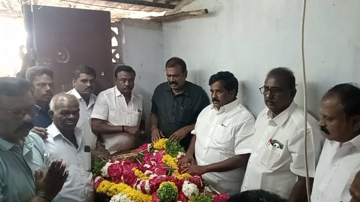 சுதந்திர போராட்ட வீரர் வீரபாண்டிய கட்டபொம்மு நேரடி வாரிசு வீமராஜா மறைவு – வைகோ இரங்கல்; மதிமுக சார்பில் அஞ்சலி செலுத்தப்பட்டது!!