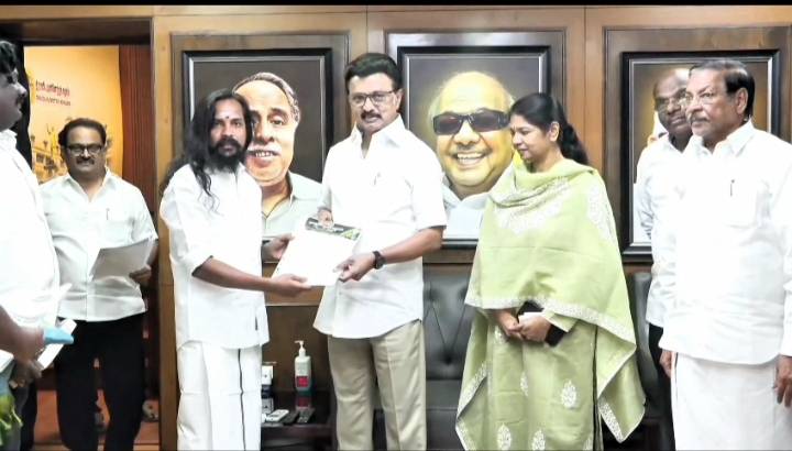 முதல்வர் ஸ்டாலினை சந்தித்த தமிழர் ஆட்சிக் கழக தலைவர் எஸ்.ஆர். பாண்டியன் – 2026 சட்டமன்றத் தேர்தலில் திமுகவிற்கு ஆதரவு உறுதி!!