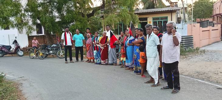 சால்ட் காலனி பகுதியில் தூத்துக்குடி சட்டமன்றத் தொகுதி திமுக வேட்பாளர் கீதா ஜீவனுக்கு உற்சாக வாக்கு சேகரிப்பு!!