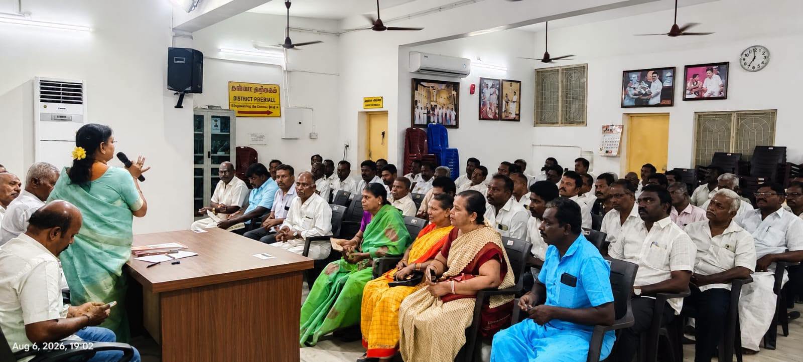 திமுக ஆட்சியின் சாதனைகளை மக்களிடம் எடுத்துச் செல்ல வேண்டும்; தவெக ஆட்சியின் வேதனைகளையும் விளக்க வேண்டும் முன்னாள் அமைச்சர் கீதாஜீவன் பேச்சு!!